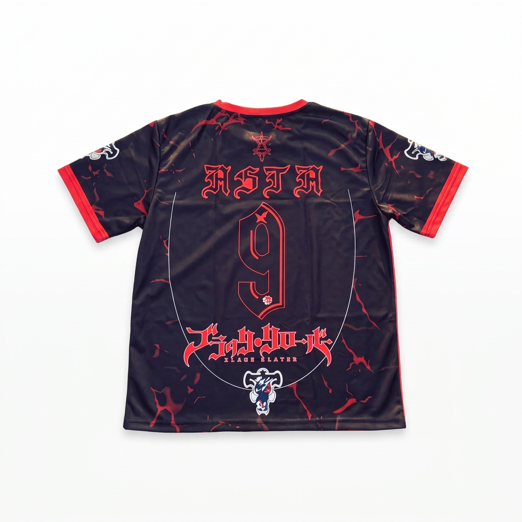 Black Clover Asta Jersey